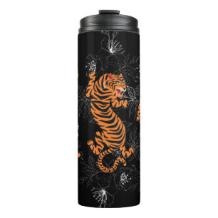 Bouteilles Isothermes Tigers Style Art Japonais Tumbler Thermal