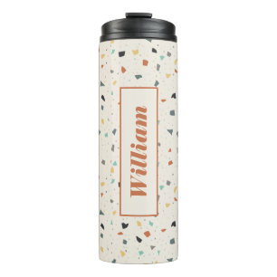 Bouteilles Isothermes Tile Terrazzo Confetti Style Moderne Personnalisé