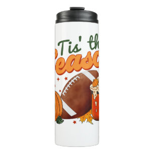 Bouteilles Isothermes Tiss the Season Automne Citrouilles et Football