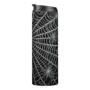 Bouteilles Isothermes Toiles d'araignée noires et blanches Toile d'araig