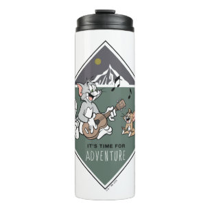 Bouteilles Isothermes Tom & Jerry "Il est temps pour l'aventure"