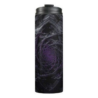 Bouteilles Isothermes Tourbillon thermique Dark Vortex – Géométrie spira