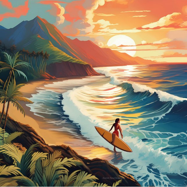 Bouteilles Isothermes Tourbillon thermique du surfeur (Créateur téléchargé)