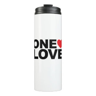 Bouteilles Isothermes Tousseuse thermique du logo OneLove