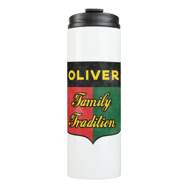 Bouteilles Isothermes Tradition de la famille Oliver (Devant)