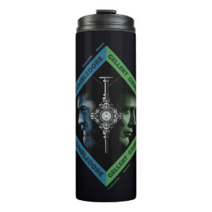 Bouteilles Isothermes Tranche sanguine Dumbledore & Grindlewald Graphiqu