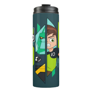 Bouteilles Isothermes Transformation de l'ADN de Ben 10 Diamondhead