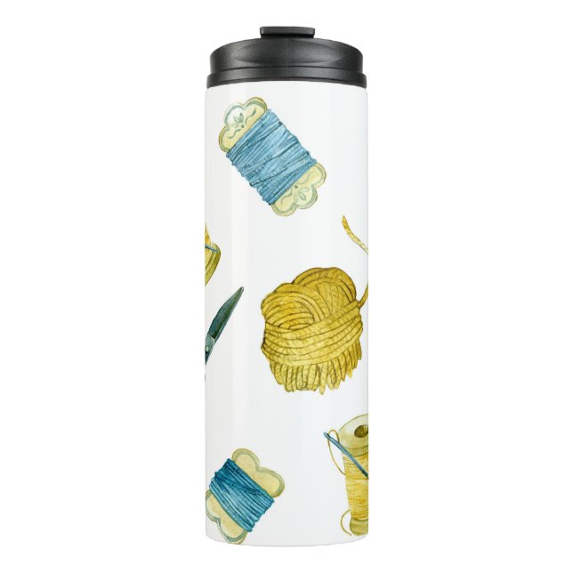 Bouteilles Isothermes Tricot motif sans faille (Devant)