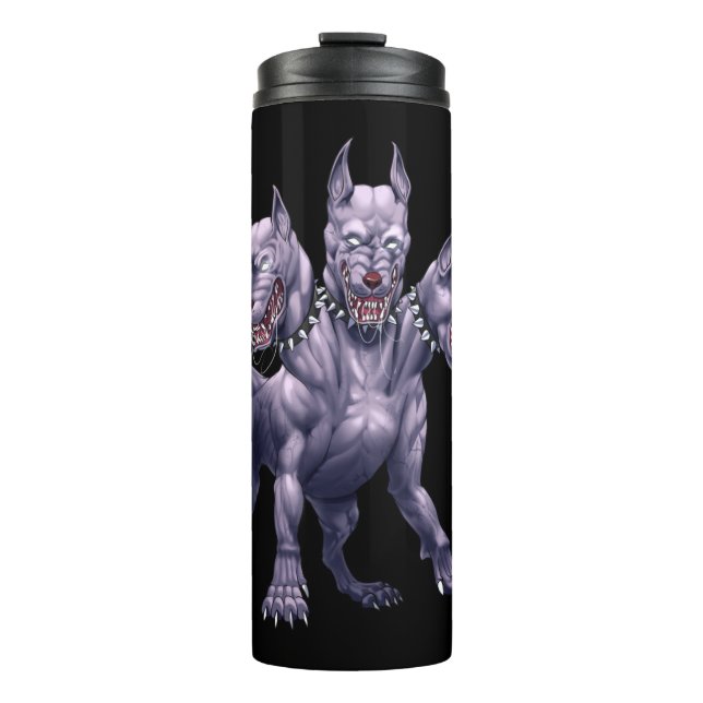 Bouteilles Isothermes Trois Cerberus Chien En Tête (Devant)