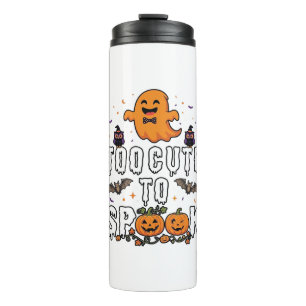 Bouteilles Isothermes Trop Mignon Spook Halloween Citrouilles Fantômes O