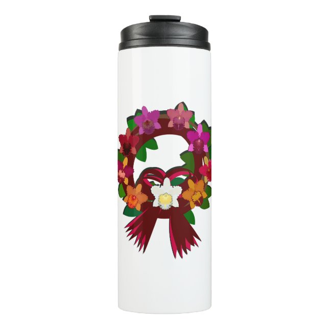 Bouteilles Isothermes Tropical Christmas (Devant)