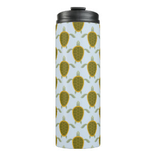 Bouteilles Isothermes Troupeau de motif de tortues de mer