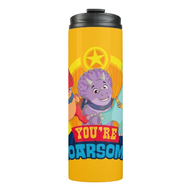 Bouteilles Isothermes Tu es Roarsome | Dino Ranch (Devant)