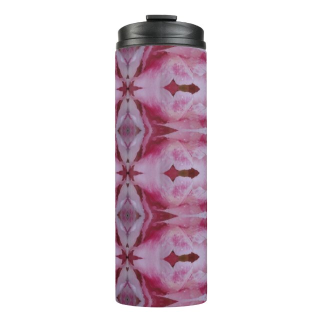 Bouteilles Isothermes Tulipe rose Ikat aussi (Devant)