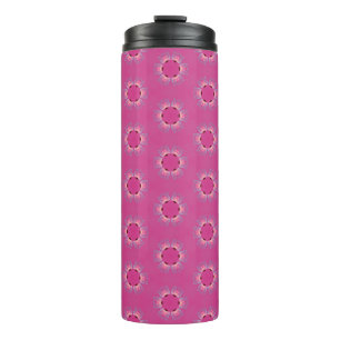 Bouteilles Isothermes Tumbler à motif de pyrite rose design