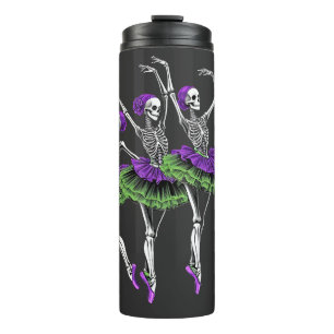 Bouteilles Isothermes Tumbler Ballerine Squelette Vert Violet