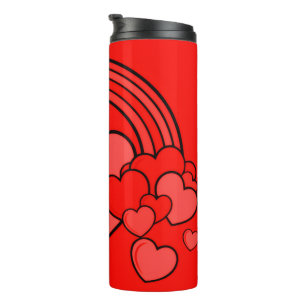 Bouteilles Isothermes Tumbler 'Cœurs' à gogo