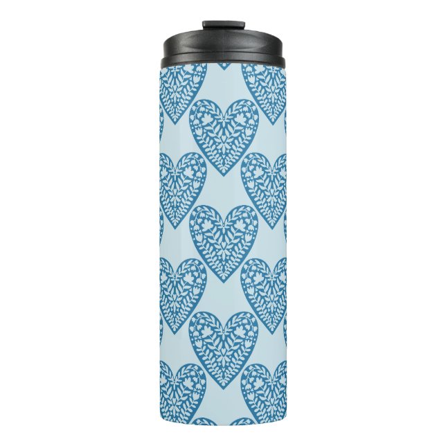 Bouteilles Isothermes Tumbler des coeurs (Devant)