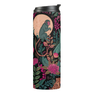Bouteilles Isothermes Tumbler Lune de la Jungle de Minuit