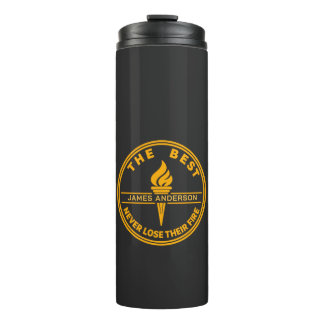 Bouteilles Isothermes Tumbler Motivationnel Personnalisé Nom Personnalis