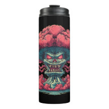 Tumbler Street Art Démon Explosif