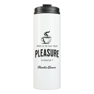 Bouteilles Isothermes Tumbler Thermal Eames citation Don de plaisir