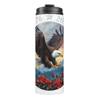 Bouteilles Isothermes Tumbler Thermique Aigle du 250e Anniversaire de l'