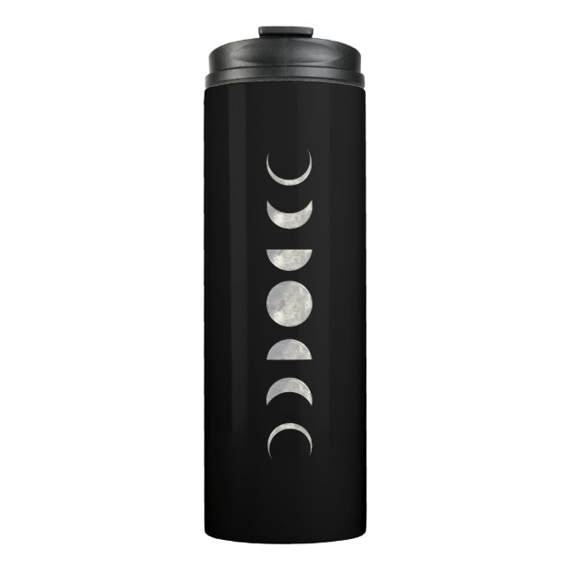 Bouteilles Isothermes Tumbler thermique de phase lunaire (Devant)