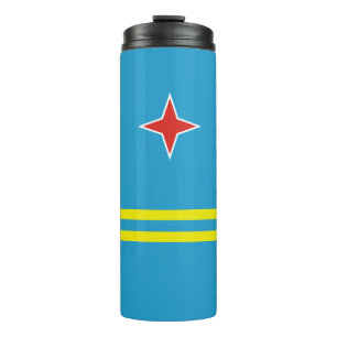 Bouteilles Isothermes Tumbler Thermique Drapeau Aruba Total