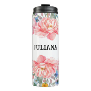 Bouteilles Isothermes Tumbler Thermique Floral