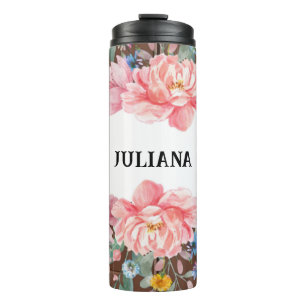 Bouteilles Isothermes Tumbler Thermique Floral
