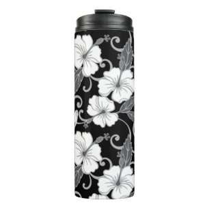 BOUTEILLES ISOTHERMES TUMBLER THERMIQUE POLYNÉSIEN (NOIR)