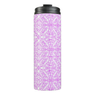 Bouteilles Isothermes Tumbler Thermique Rose Pâle Rêve Motif Mandala 