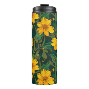 Bouteilles Isothermes Tumblers Thermiques à Motif Floral