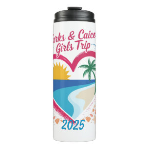 Bouteilles Isothermes Turks and Caicos Girls Trip Tropical Paradise