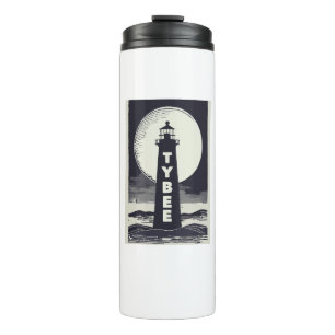 Bouteilles Isothermes Tybee Island Georgia Lighthouse Moon