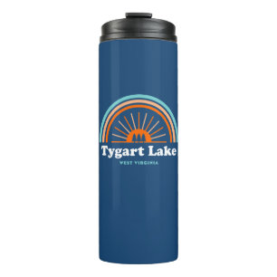 Bouteilles Isothermes Tygart Lake Virginie-Occidentale Arc en ciel