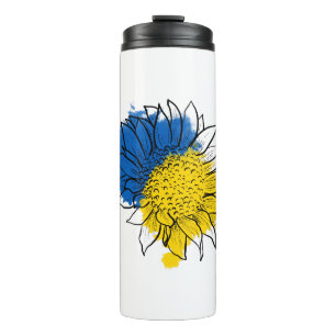 Bouteilles Isothermes Ukraine Soutien au tournesol