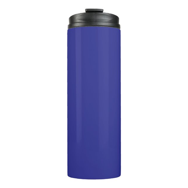 Bouteilles Isothermes un mur bleu avec une horloge (Devant)