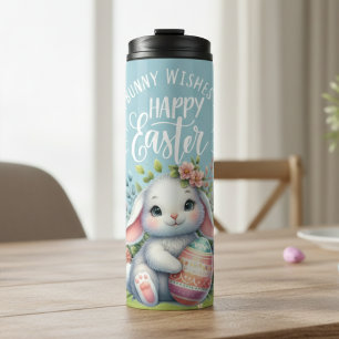 Bouteilles Isothermes Un Petit Lapin Vous Souhaite Une Bonne Mignonne Pâ