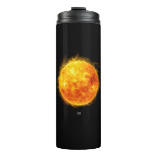Bouteilles Isothermes Une peinture du soleil dans un espace