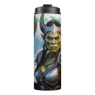 Bouteilles Isothermes Une reine guerrière Fierce Orc