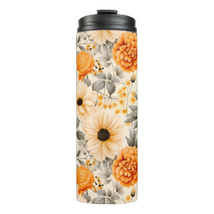 Bouteilles Isothermes Une série florale d'automne 1