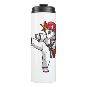 Bouteilles Isothermes Unicorn Karate Girl Taekwondo Jiu Jitsu MIXED MART