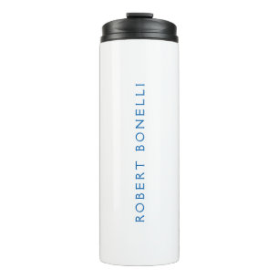 Bouteilles Isothermes Unique bleu clair bleu minimaliste moderne