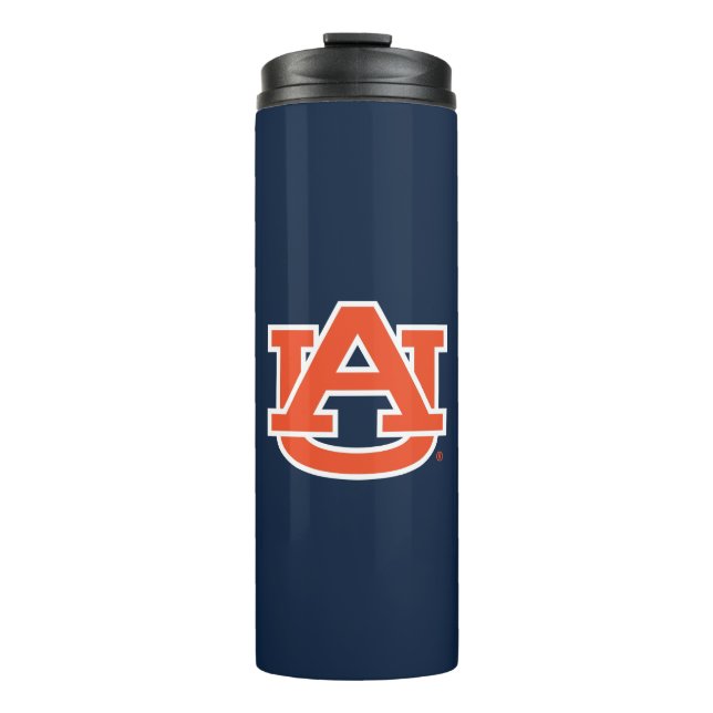 Bouteilles Isothermes Université d'Auburn | Auburn UA Logo (Devant)