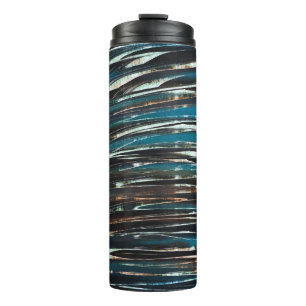 Bouteilles Isothermes Vague de grunge graphique