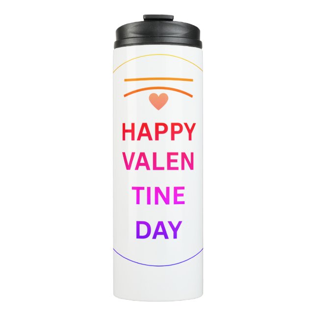 BOUTEILLES ISOTHERMES VALENTINE DAY (Devant)