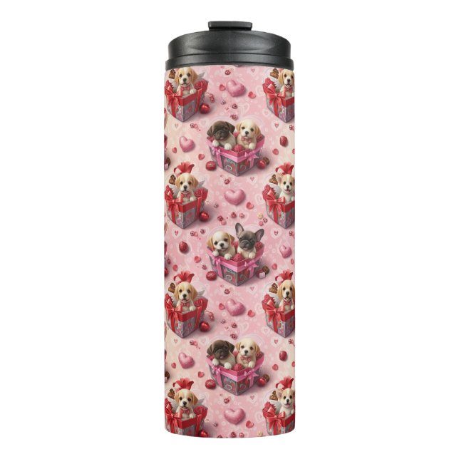 Bouteilles Isothermes Valentine's puppies Tumblers (Devant)