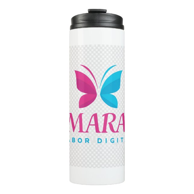 Bouteilles Isothermes Vaso Térmico Personalizado | Mara con Sabor Digita (Devant)